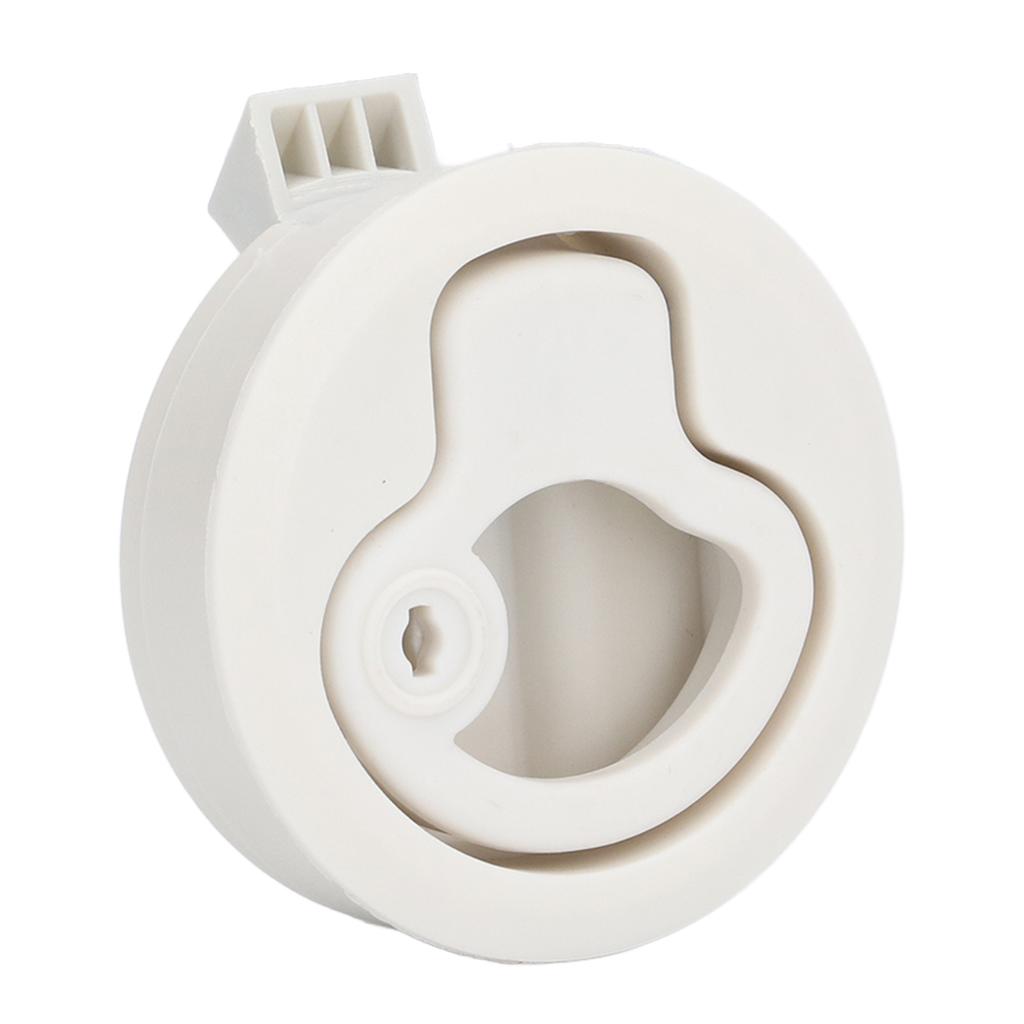 Замок двери шкафа автодома Врезной круглый из цинкового сплава с 2 ключами Защита от ржавчины Скользящий для яхты дома