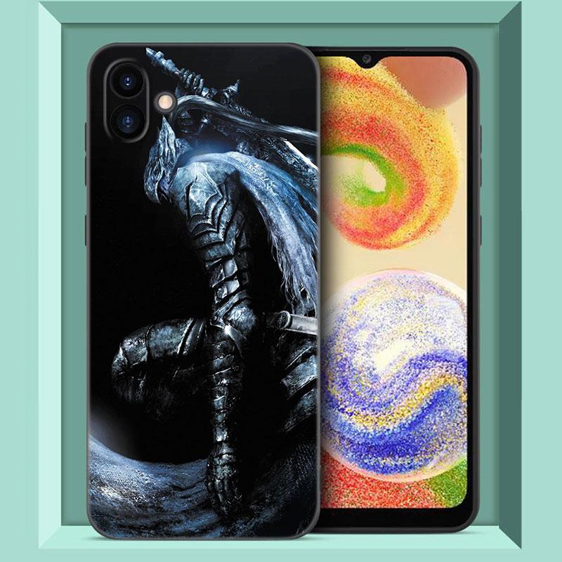 Игровой чехол для телефона Dark Souls из черного силикона для Samsung Galaxy A01 A03 Core A04 E A02 A05 A10 A20 A21 A30 A50 S A6 A8 Plus A7 2018