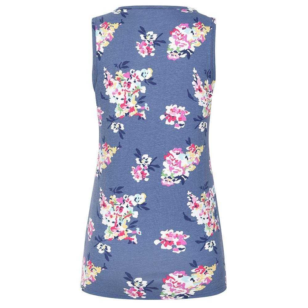 Lazy Jacks Womens/Ladies Wildflower Printed Vest Top