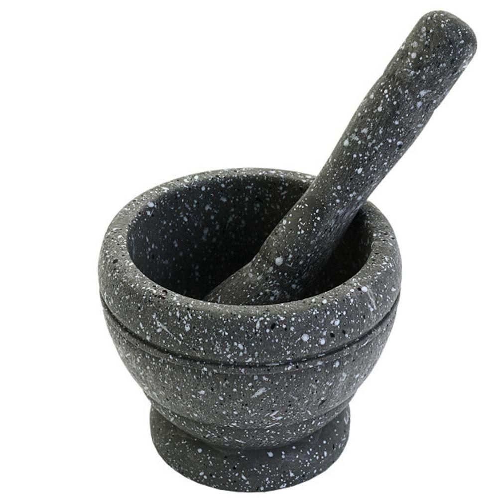 Hand Movement Grinding Bowl Garlic Mashed Garlic Stone Mortar Manual Grinder Household