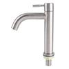 PLEAVIT Single-Lever Faucet, Stainless Steel, for Toilets, Sinks, and Hand Washing, Water-Saving