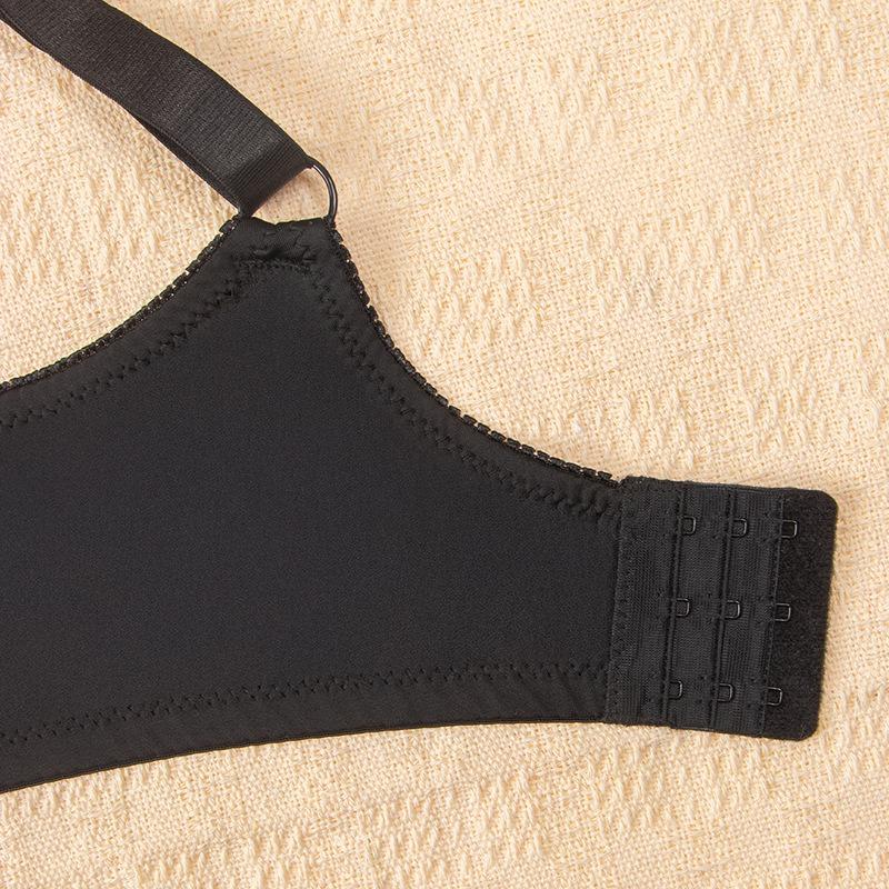 Women S Plus Size Thin Breathable Adjustment Push Up Bra
