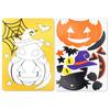 Halloween Pumpkin Puzzle Sticker Book 16 X 22 Cm