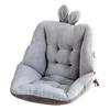 Короткая плюшевая подушка для сиденья с рисунком из мультфильма, износостойкая ультра-толстая супер мягкая мягкая подушка для сидения, декор подушки для стула