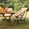 MOON LENCE Outdoor Low More Camping Ground Perfect for and 150kg Weight White Chair, Chair, 2-Way, Stable, Chair, Chair, Lightweight, Foldable,