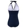 V-neck Maternity Swimwear Padded Breathable Slim Fit Pregnancy Swimsuit for Water