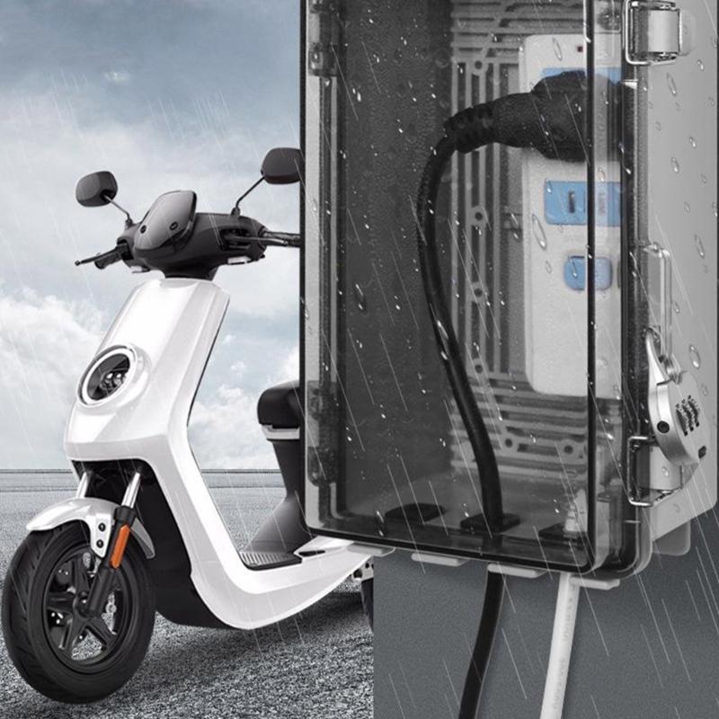 Electrical Enclosure Plastic Outdoor Electrical Connection Box Waterproof Power Box Indoor Wire Shell Easy to Install