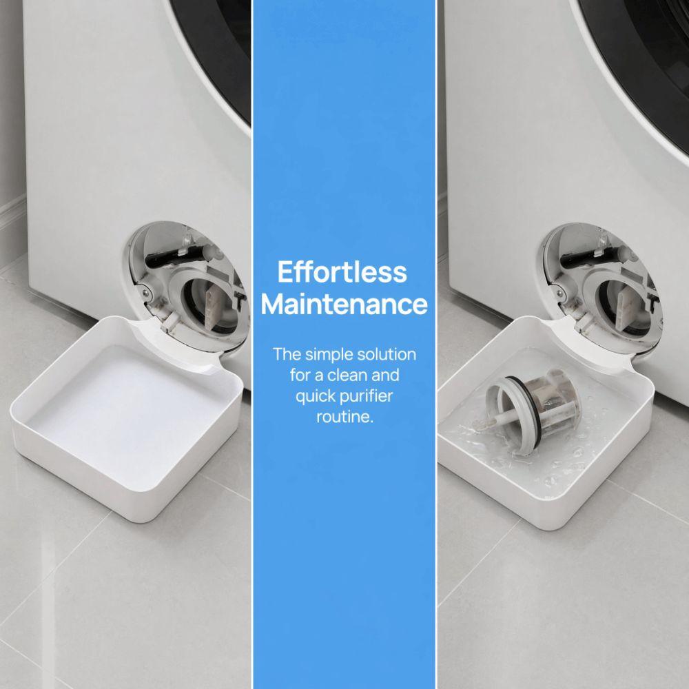 Simple Washing Machine Drain Tray Anti-Overflow Drain Pan Floor Protection