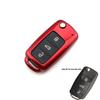 Чехол для ключа автомобиля из АБС-пластика для Volkswagen VW Polo Passat B5 Golf4 5 6 Jetta Tiguan Golf CrossFox Plus Eos Scirocco