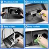 Console Organizer Tray Cup Holder Fits for -2025 Ford F150 & -2026 F250 F350 F450 F550 40/20/40 Jump Seat Center Console Storage Cup Holder ert for