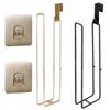Extended Toilet Roll Paper Holder Wall Mounted Lengthen Tissue Storage Holder  Bathroom