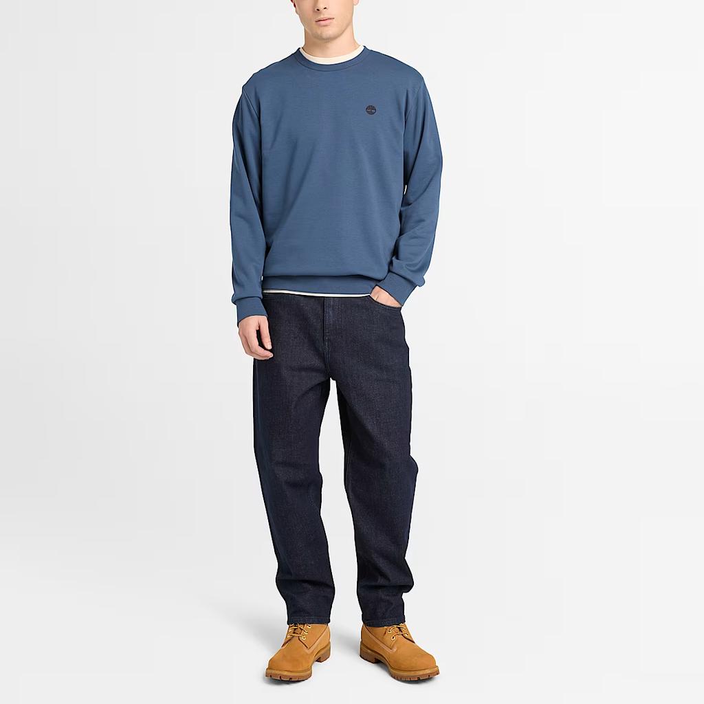 Timberland Свитшот с круглым вырезом, однотонный, с длинным рукавом, унисекс, TB0A5Z13-288