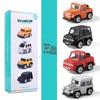 Миниатюрный набор внедорожников из сплава с инерционным механизмом - Классические игрушечные модели для детей