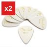 Fender 351 Teardrop Guitar Picks, Heavy, White (10 Pack)