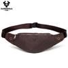 Crazy Horse Кожаная нагрудная сумка Большая вместимость Многофункциональная поясная сумка Сумка-слинг