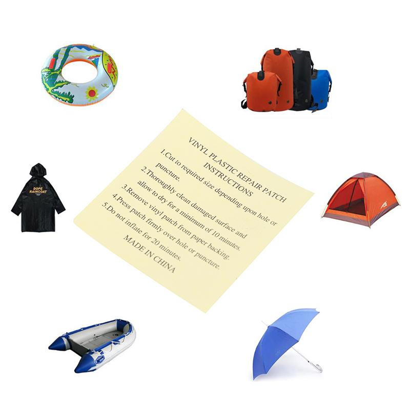 10 шт. заплатки для ремонта надувных бассейнов, прозрачная лента для проколов, наборы заплаток для надувных кроватей