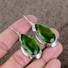 Peridot Gemstone Handmade 925 Sterling Silver Jewelry Earring 2.05" KKG-620