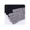Wool Knitted Full Finger Gloves Plush Thick Fleece Gloves Daily Warm  Gloves  for Winter