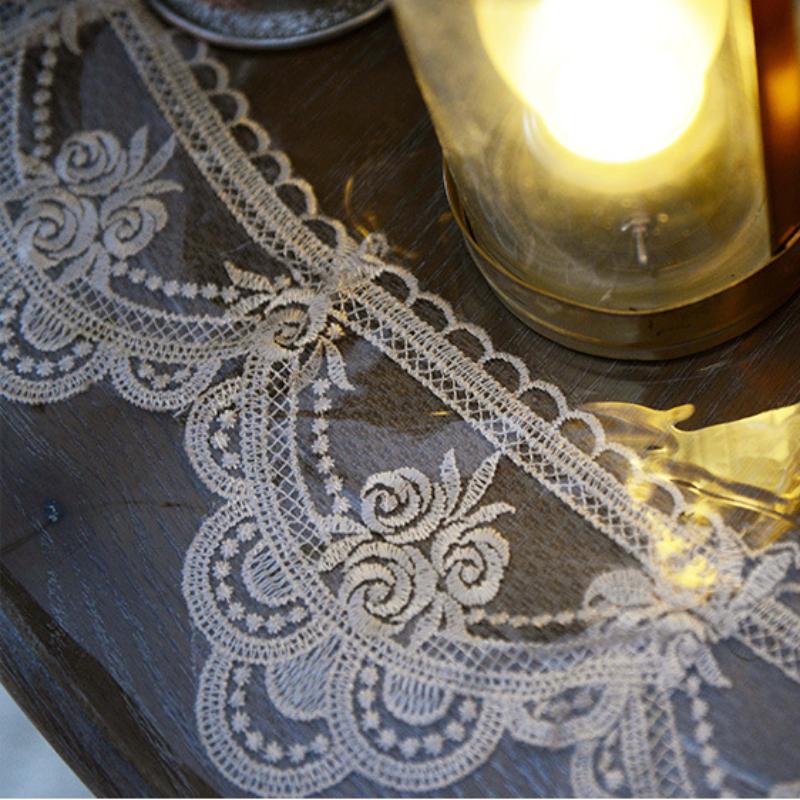 Круглая скатерть из ПВХ, водонепроницаемая, маслостойкая, моющаяся, прозрачный настольный коврик, скатерть в европейском стиле для журнального столика