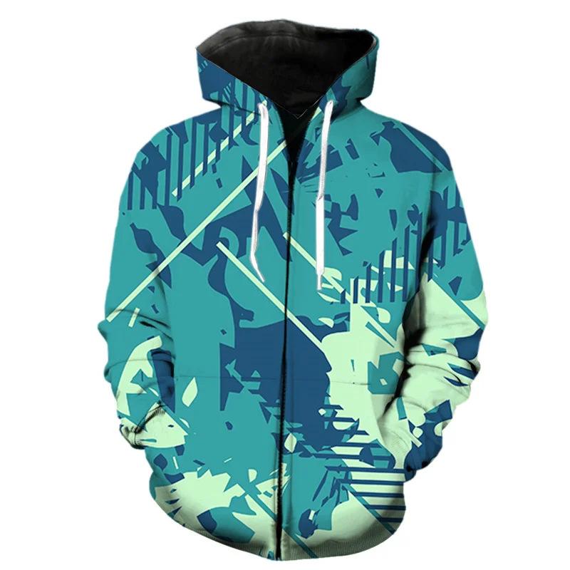 Толстовка с капюшоном и принтом в виде цветных букв 3D-граффити, мужская толстовка с капюшоном, модная толстовка с капюшоном