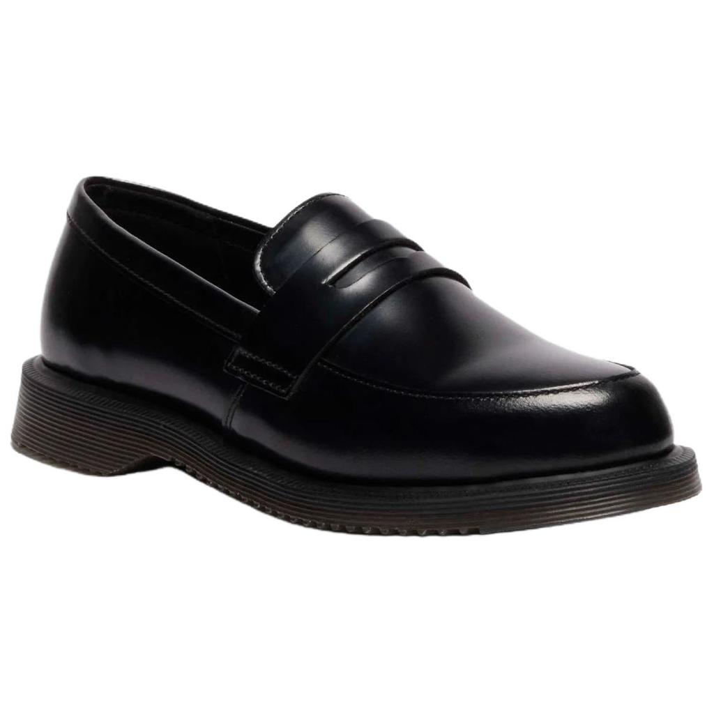 Dr. Martens Temara Leather Casual Versatile Loafers 2.5cm Women Loafers Black 41359001