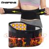Adjustable Magnet Self-Heating Back Waist Support Belt, Waist Massage Belt Sports Support Belt