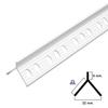 WOLFPACK PROFESSIONAL LINE - Pvc Arrow Guards for Mortar Bar 2.5 Meters
