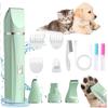 Набор для ухода за питомцами Lettuce Pets, Pet Pro с керамическими лезвиями, Pet Pro 4 разных лезвия, Набор для стрижки собак, Беспроводной электрический триммер 4 в 1 для ухода за лапами,