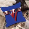 Eddie Van Halen Music Pillow Case Square Pillow Bedroom Sofa Leisure Comfort Cushion Car Living Room Home Decoration