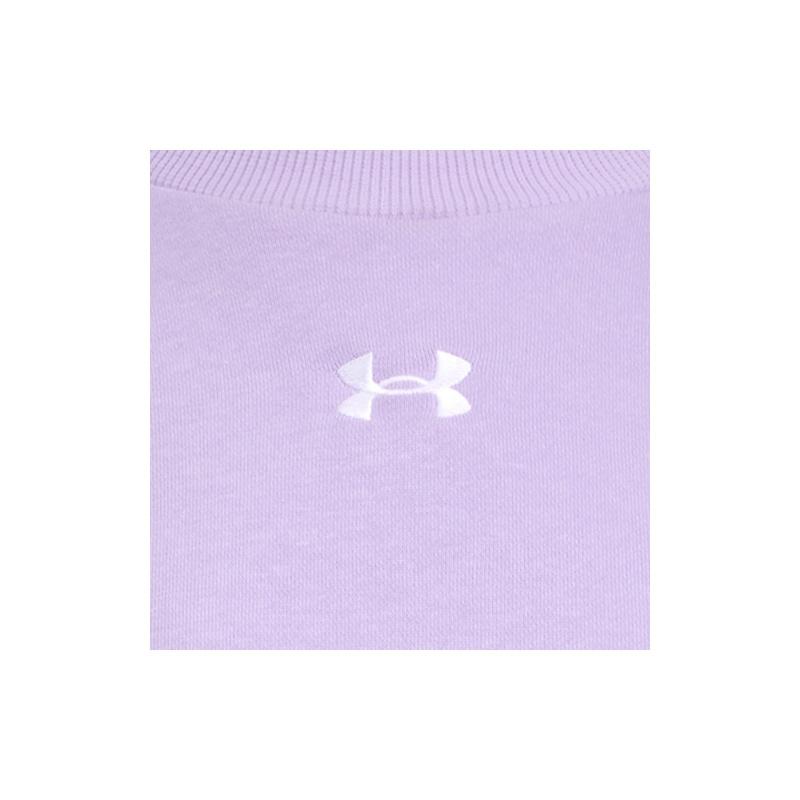 Under Armour UA Rival Fleece OS Crew Модный Удобный Повседневный Свитшот Женский свитшот Фиолетовый 1386463-538