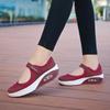 Women's Summer Fashion Casual Breathable Lightweight Comfortable Slip-on Air Cushion Walking Sneaker