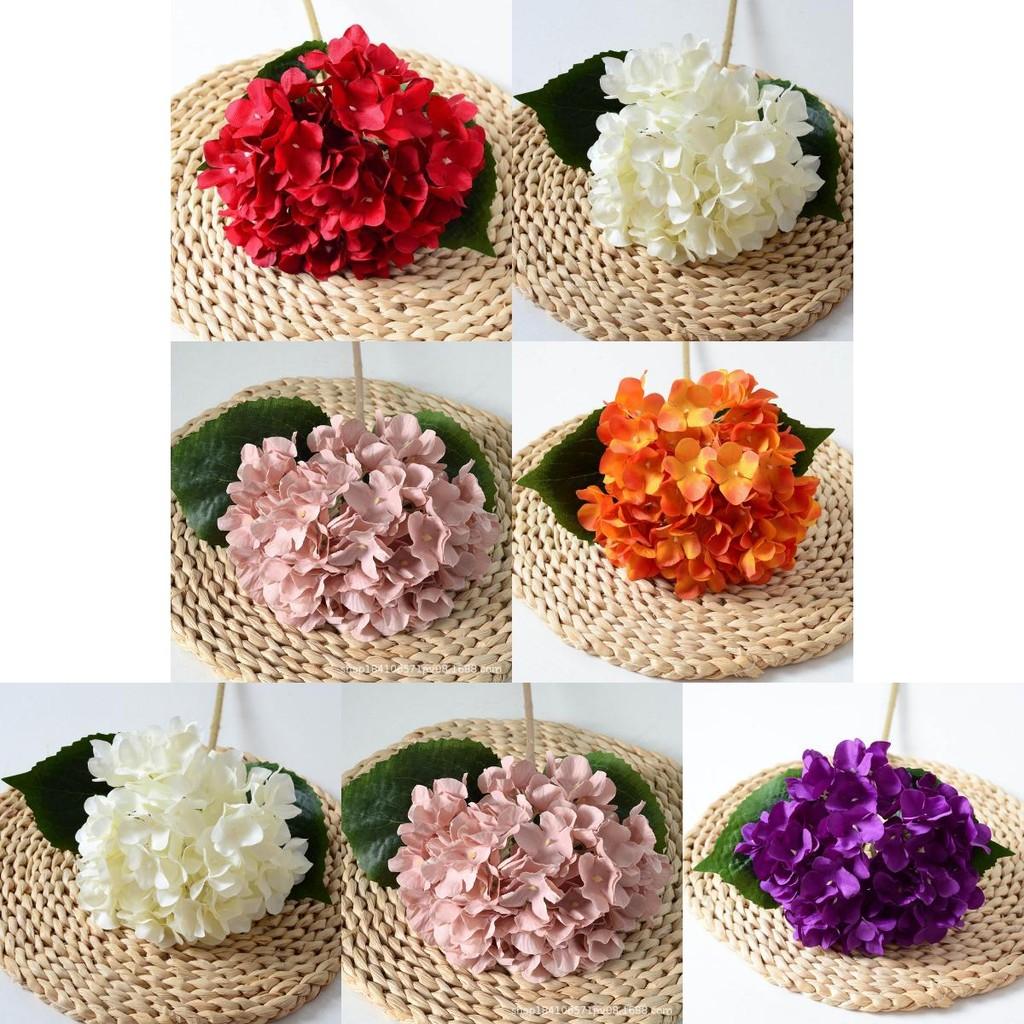 Искусственный цветок гортензии для свадьбы, домашнего декора, фотографии и мероприятий