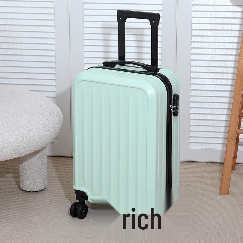 20-дюймовый легкий дорожный чемодан с кодовым замком и универсальными колесами для взрослых и студентов