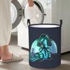 Wings Of Fire & Warriors - Turtle And Jayfeather Foldable Laundry Baskets Dirty Clothes Sundries Storage Basket Hamper