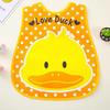 Reusable Baby Waterproof Bib Cartoon EVA Saliva Towel Anti Dirty Apron Feeding Drool Towel for 1-3 Years Old Choldren
