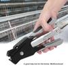 Spring-Loaded C-type Hog Ring Pliers Auto Feed Staple Plier  for Animal Fence and Mattresses