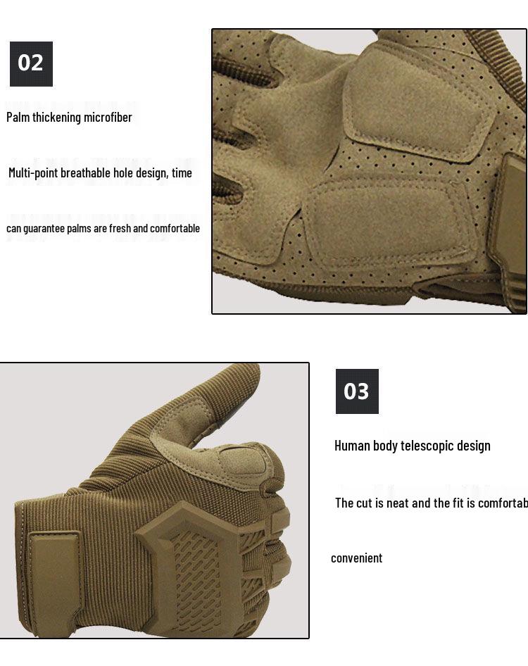 Унисекс тактические перчатки с противоскользящим покрытием: Износостойкие, противоударные, спортивные перчатки с сенсорным экраном на всю длину пальцев