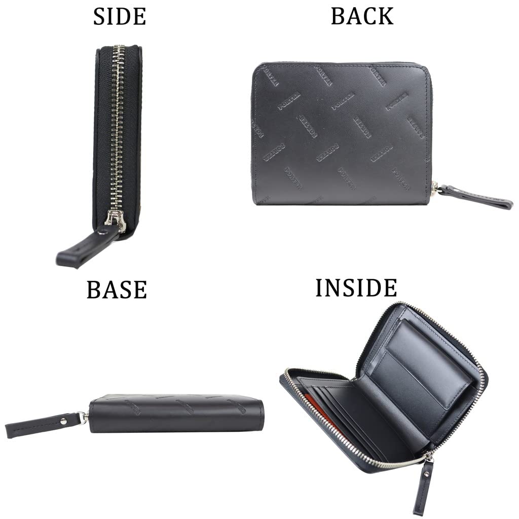 Porter ENCHASE кожаный КОШЕЛЕК двойной кошелек [Porter] мужской 007-02284 черный/10