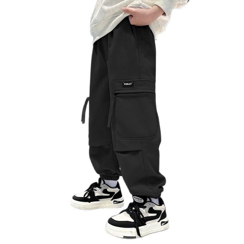New Autumn Trousers for Boys: Children’s Casual Trousers, Medium To Large Sizes, Lightweight Workwear-style Trousers for Spring and Autumn