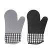 Heat-Resistant Multicolor Silicone Oven Gloves - Anti-Scald, Thickened for Kitchen & Microwave Use