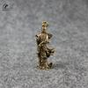 Copper guanyin Buddha Statue Hanging Ornament Feng Shui bless Home Decor for Living Home Lucky Brass Figurine Desk Decoration