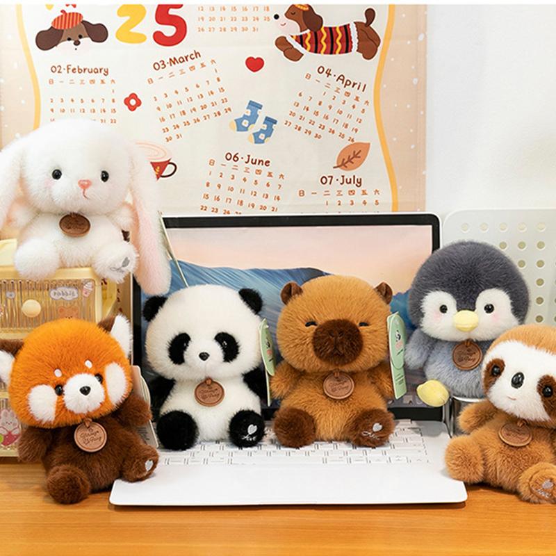 Trendy Toy Xiangdun Dun Le Garden Dinosaur Panda Plush Doll Cute Desk Companion Toy Office Decoration Study Buddy