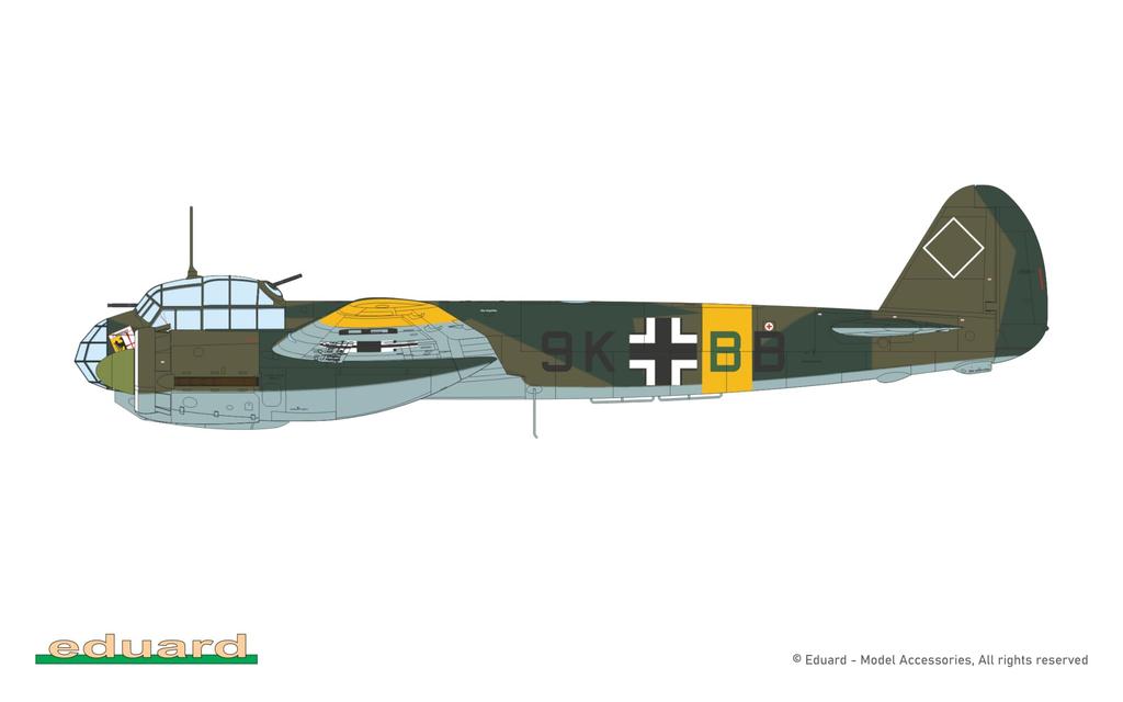Eduard 1/48 Limited Edition Schnellbomber Ju88A-4 Plastic Model Kit EDU11194 (Airplane)