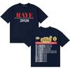 New Album Loose T Shirts Raye Double Sided Print Women Unisex Pop Oversized Crewneck Summer Fans Casual Short Sleeve T Shirt Unisex