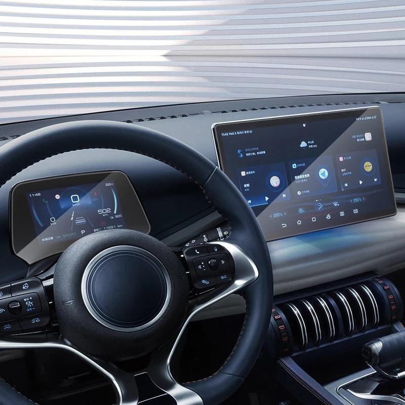 Car Tempered Glass Film For BYD Atto 3 Yuan Plus 2022 2023 Center Control Touchscreen Navigation Screen Protector