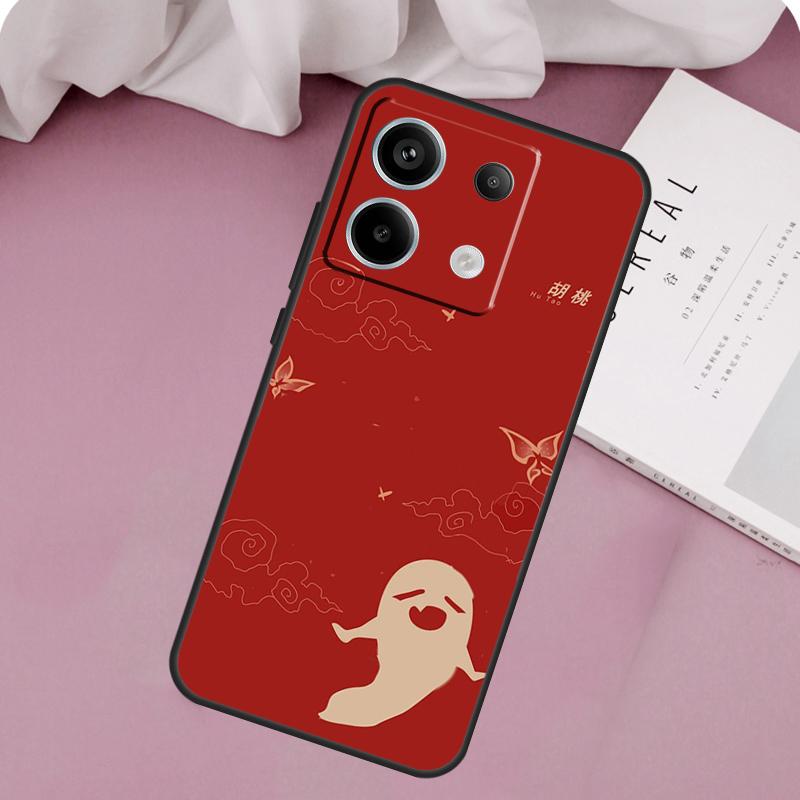 Чехол Genshin Impact Ху Тао HuTao для Redmi Note 13 Pro 9 10 11 12 Pro Plus 9S 10S 11S 12S Чехол для Redmi 12C 10C 13C