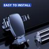 Гравитационный держатель для телефона в автомобиль, клипса для воздуховода, мобильная подставка-крепление, автоматический кронштейн для смартфона для GPS-навигации для iPhone 14 Samsung Huawei