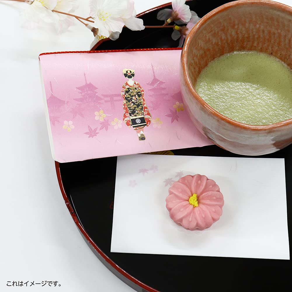 Камиисо Сансё Сделано в Японии Красота Кимоно Кайси Набор Гора и 3 предмета (Пятиэтажная пагода, Фудзи, Майко)