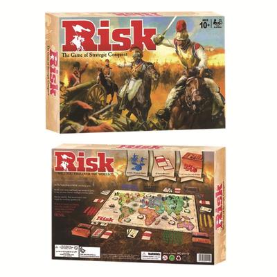 Перекрестный РИСК: Великая Кампания - Английская Военная Настольная Игра с Интерактивными Карточками