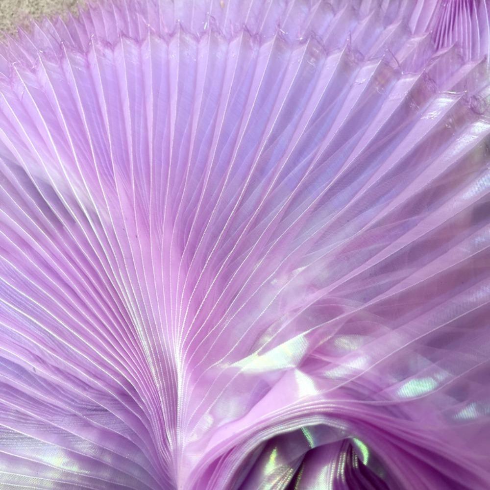 Pleated Organza Fabric For Sewing Girls Skirt Dress Handicraft Clothing DIY Supplies Apparels Needlework Accessories